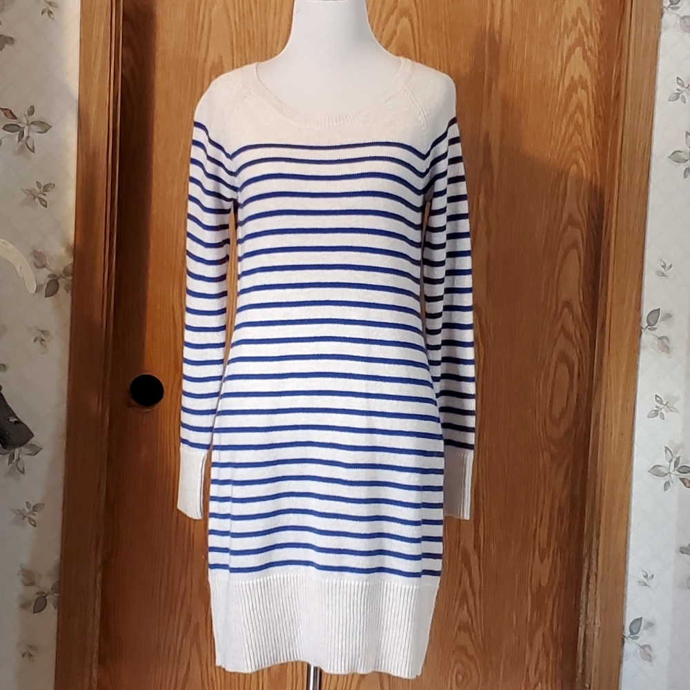 Old Navy striped sweater dress